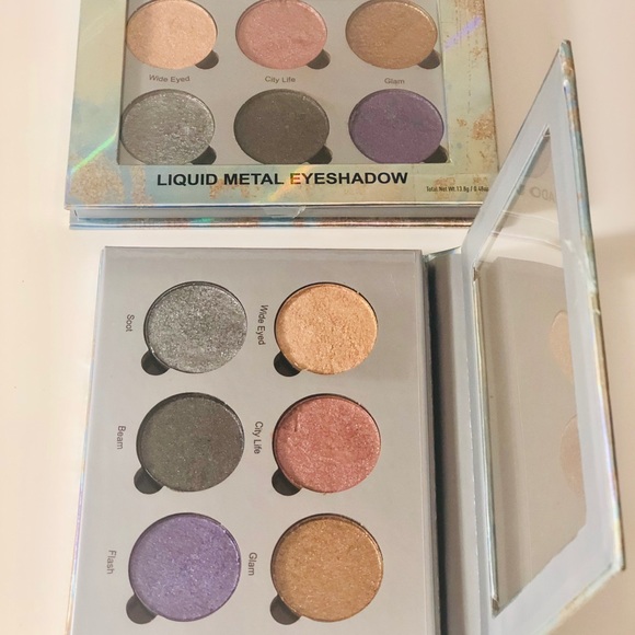 Two Okalan Liquid Metal Eyeshadow Palettes 💄 - Picture 6 of 8